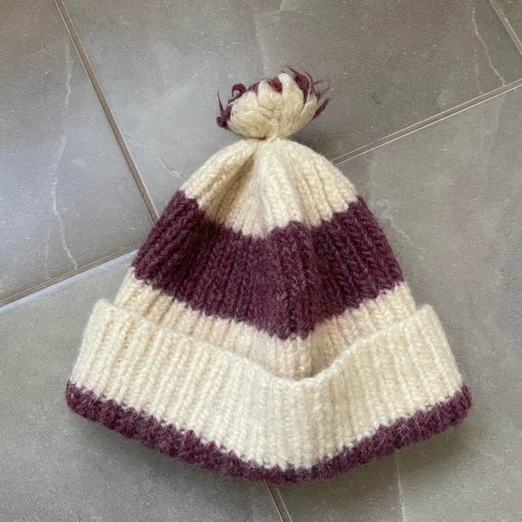 Handknit Wool Hat - Picture 2 of 5